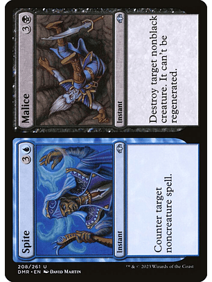 Spite // Malice | Inglés | NM | DMR