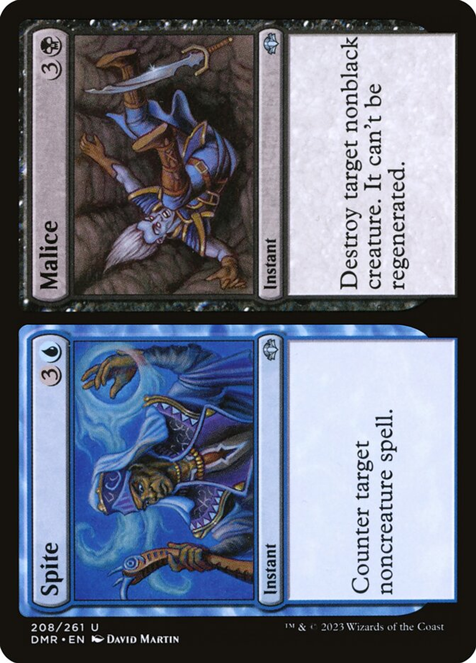 Spite // Malice | Inglés | NM | DMR 1