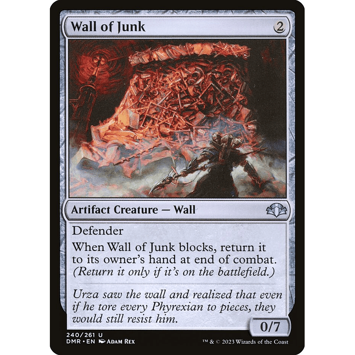 Wall of Junk | Inglés | NM | DMR 1