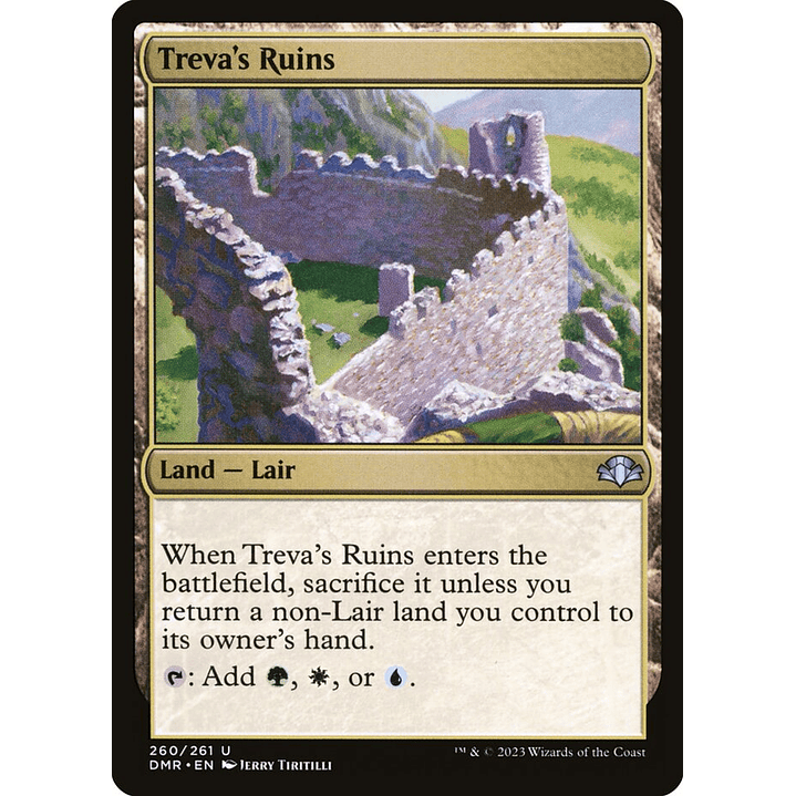 Treva's Ruins | Inglés | NM | DMR 1