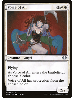 Voice of All | Inglés | NM | DMR