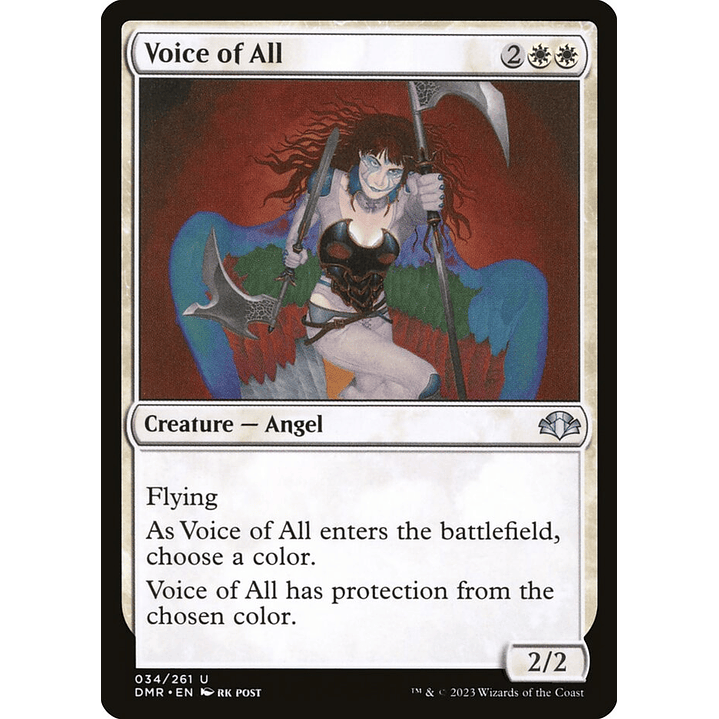 Voice of All | Inglés | NM | DMR 1