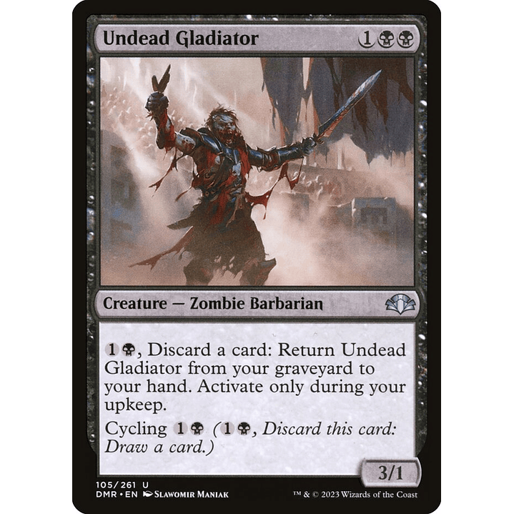 Undead Gladiator | Inglés | NM | DMR 1
