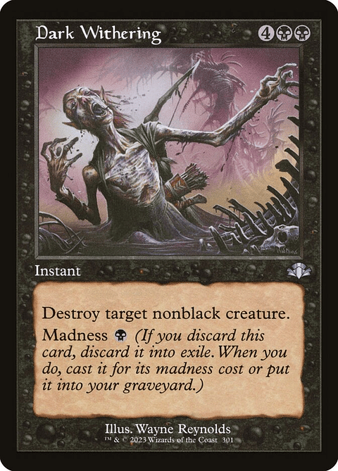 Dark Withering (Retro Frame) | Inglés | NM | DMR