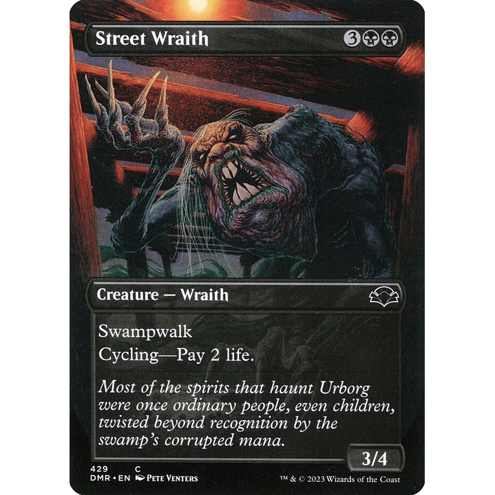 Street Wraith (Borderless) | Inglés | NM | DMR 1