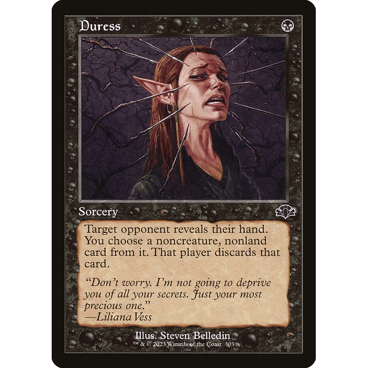 Duress (Retro Frame) | Inglés | NM | DMR 1