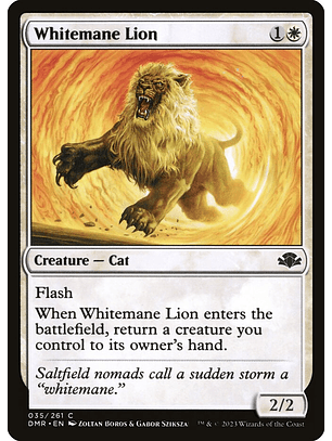 Whitemane Lion | Inglés | NM | DMR