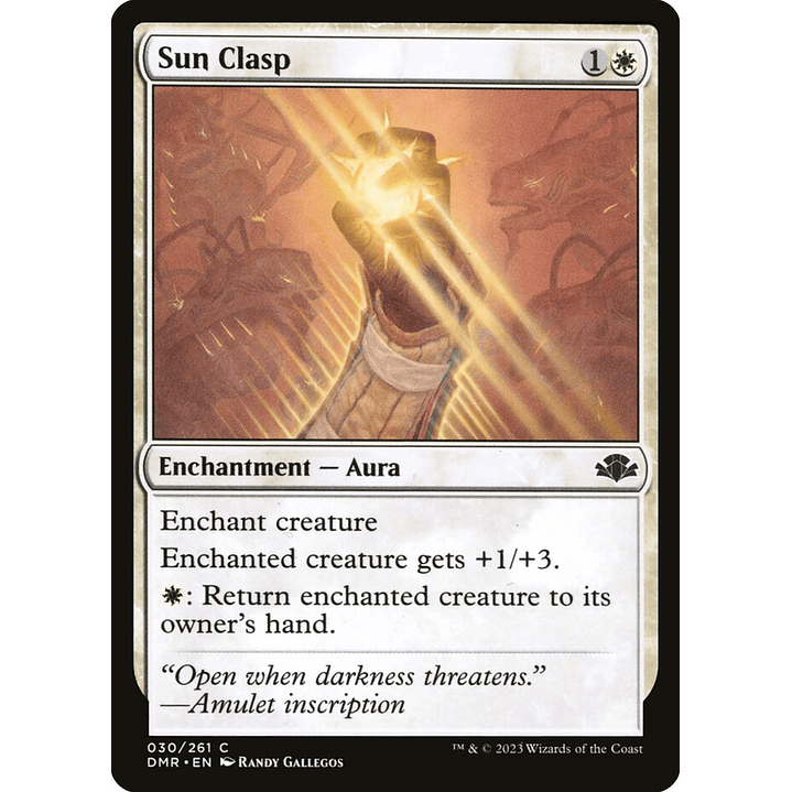 Sun Clasp | Inglés | NM | DMR 1