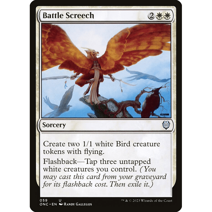 Battle Screech | Inglés | NM | ONC 1