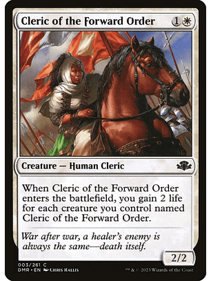 Cleric of the Forward Order | Inglés | NM | DMR