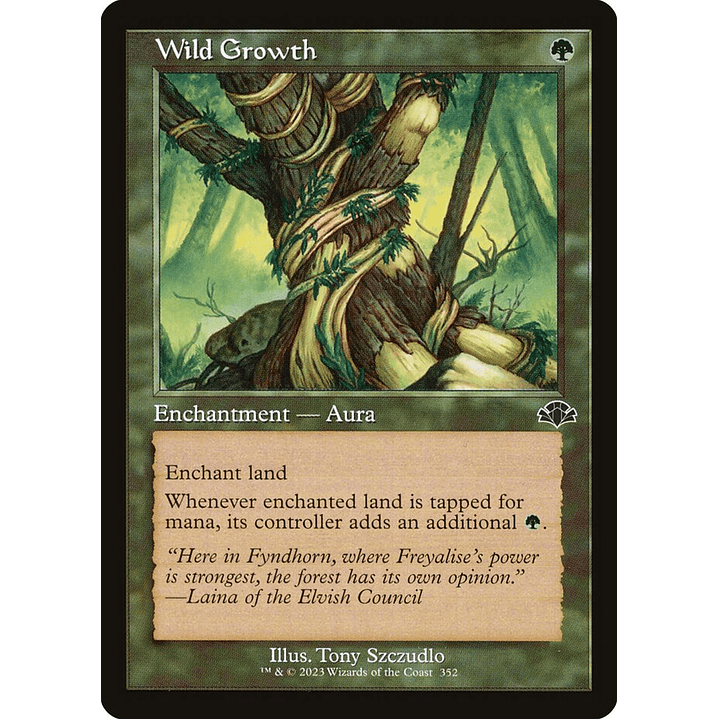 Wild Growth (Retro Frame) | Inglés | NM | DMR 1