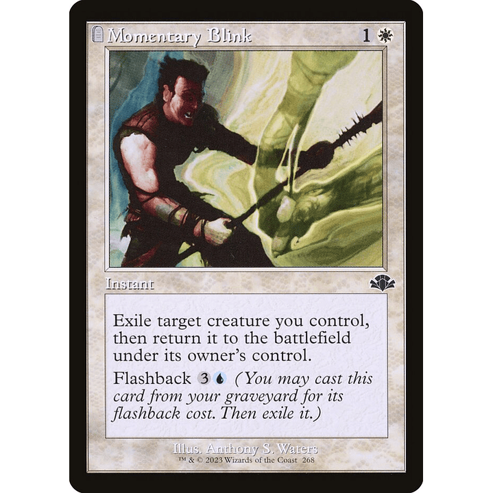 Momentary Blink (Retro Frame) | Inglés | NM | DMR 1