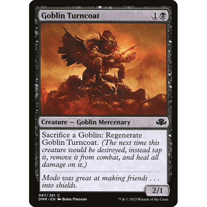 Goblin Turncoat | Inglés | NM | DMR 1