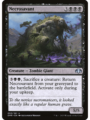 Necrosavant | Inglés | NM | DMR