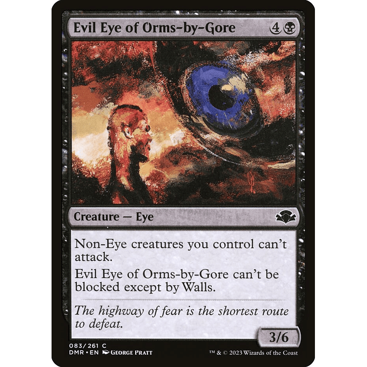 Evil Eye of Orms-by-Gore | Inglés | NM | DMR 1