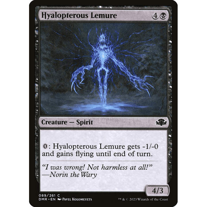 Hyalopterous Lemure | Inglés | NM | DMR 1