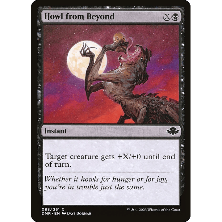 Howl from Beyond | Inglés | NM | DMR 1