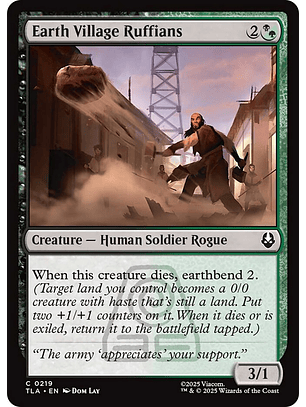 Earth Village Ruffians | Inglés | NM | TLA