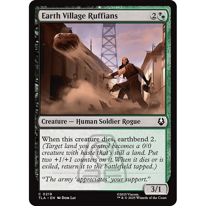 Earth Village Ruffians | Inglés | NM | TLA 1