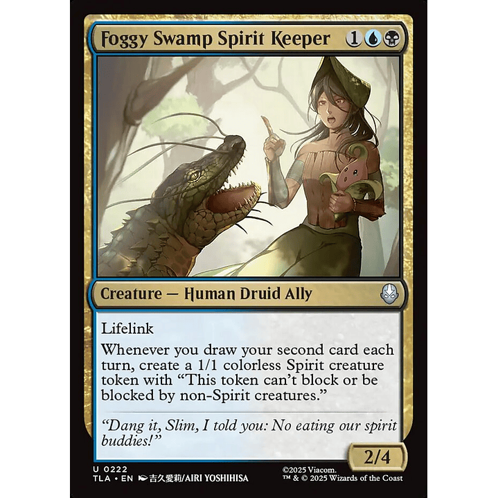 Foggy Swamp Spirit Keeper | Inglés | NM | TLA 1