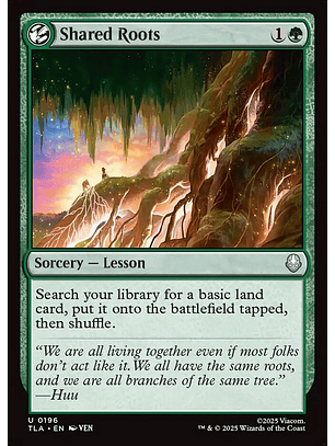 Shared Roots | Inglés | NM | TLA