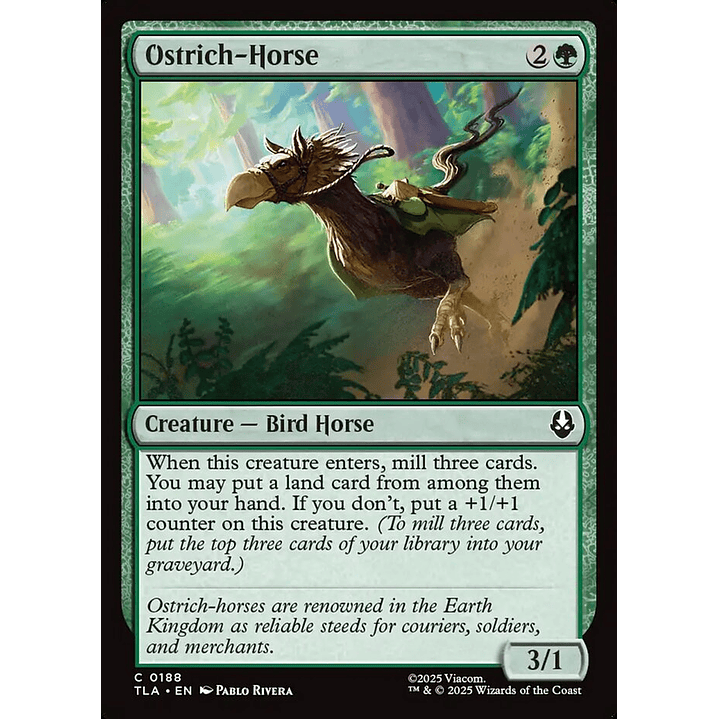 Ostrich-Horse | Inglés | NM | TLA 1