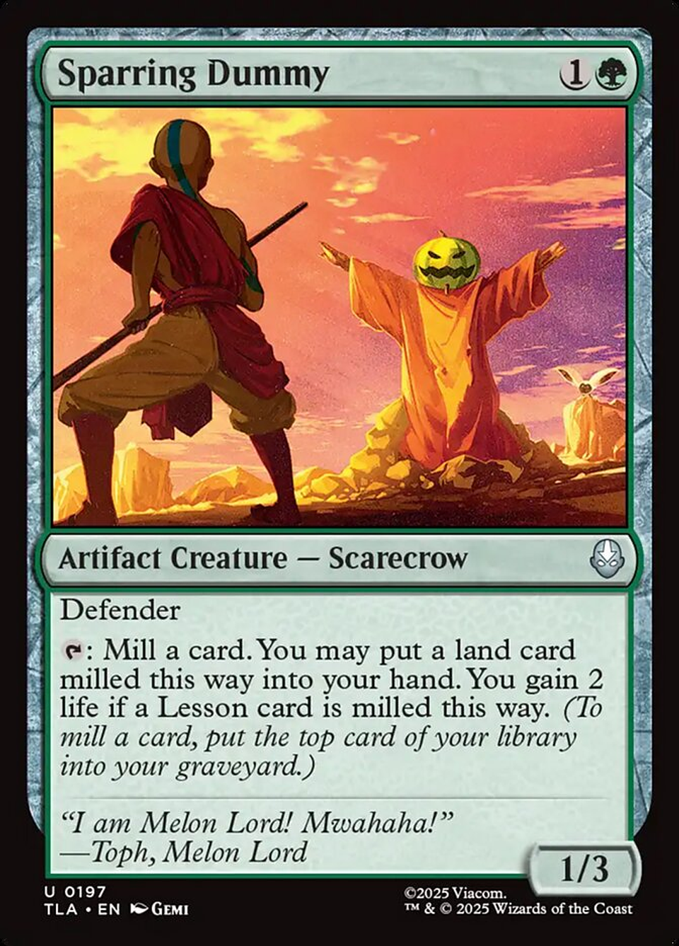 Sparring Dummy | Inglés | NM | TLA 1