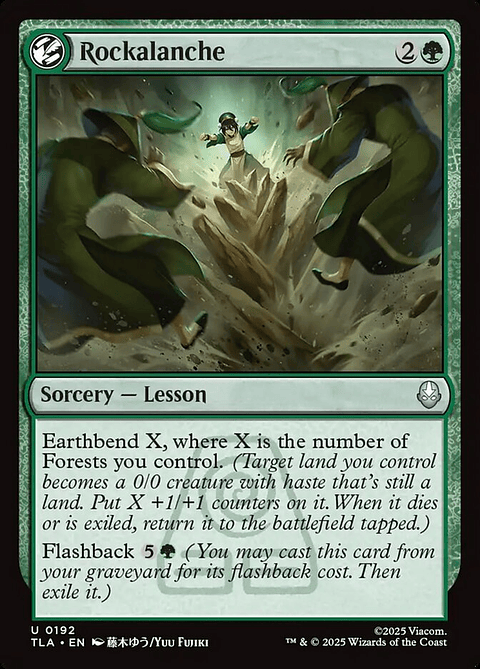 Rockalanche | Inglés | NM | TLA