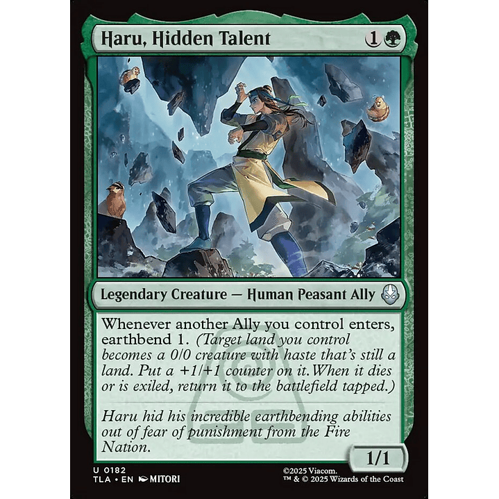 Haru, Hidden Talent | Inglés | NM | TLA 1