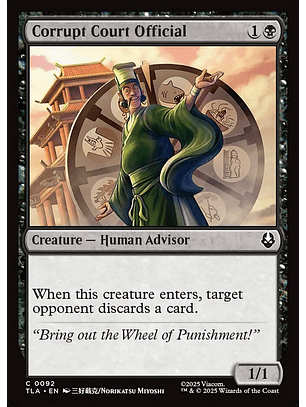 Corrupt Court Official (foil) | Inglés | NM | TLA