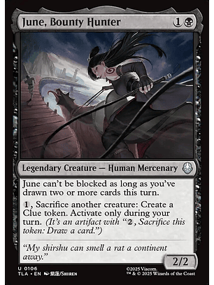 June, Bounty Hunter (foil) | Inglés | NM | TLA