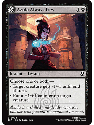 Azula Always Lies (foil) | Inglés | NM | TLA