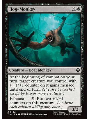 Hog-Monkey | Inglés | NM | TLA