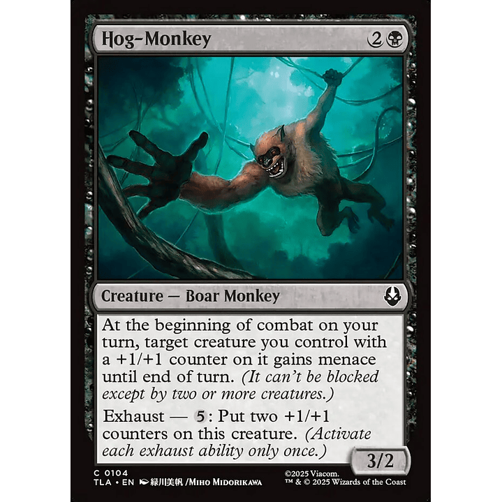 Hog-Monkey | Inglés | NM | TLA 1