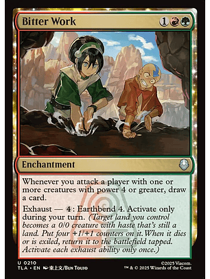 Bitter Work | Inglés | NM | TLA