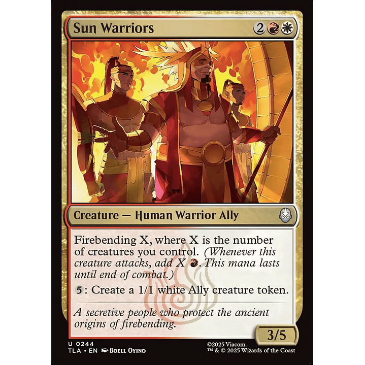 Sun Warriors | Inglés | NM | TLA 1