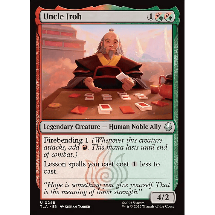 Uncle Iroh | Inglés | NM | TLA 1