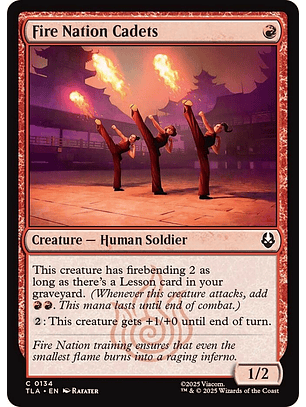 Fire Nation Cadets (foil) | Inglés | NM | TLA