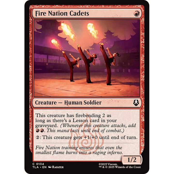 Fire Nation Cadets (foil) | Inglés | NM | TLA 1