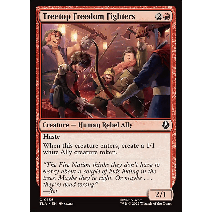 Treetop Freedom Fighters | Inglés | NM | TLA 1