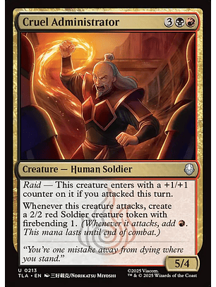 Cruel Administrator | Inglés | NM | TLA