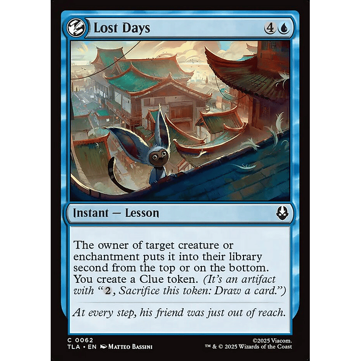 Lost Days (foil) | Inglés | NM | TLA 1