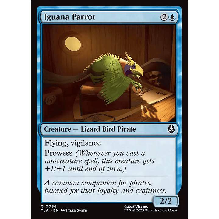 Iguana Parrot (foil) | Inglés | NM | TLA 1