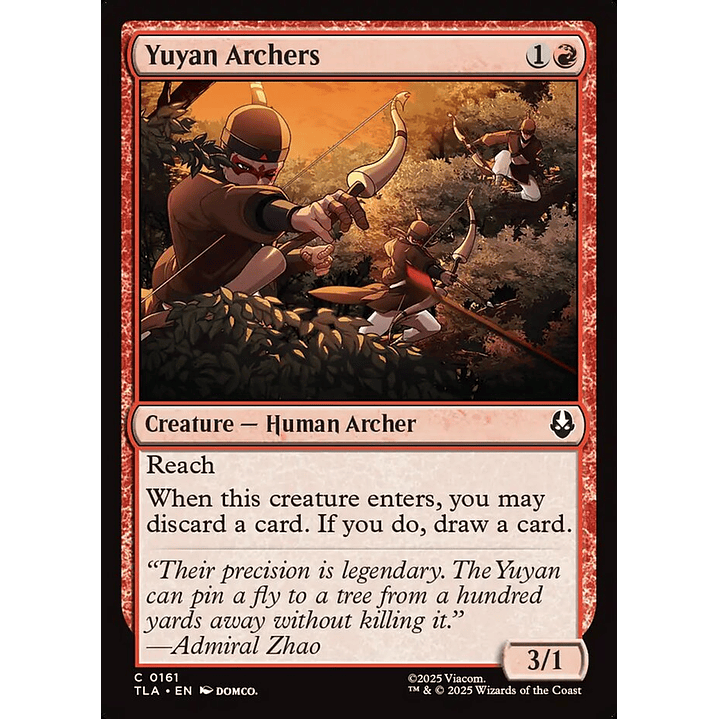 Yuyan Archers | Inglés | NM | TLA 1