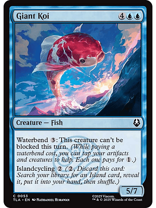 Giant Koi (foil) | Inglés | NM | TLA