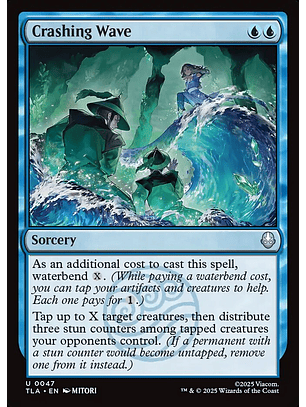 Crashing Wave (foil) | Inglés | NM | TLA
