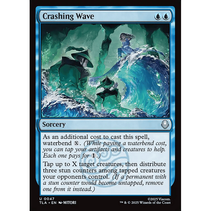 Crashing Wave (foil) | Inglés | NM | TLA 1