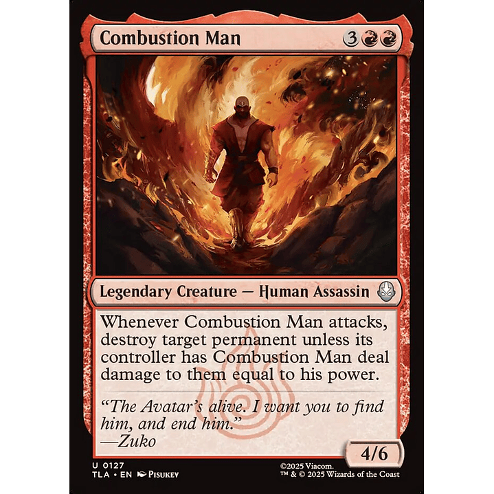 Combustion Man | Inglés | NM | TLA 1