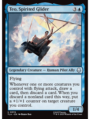 Teo, Spirited Glider | Inglés | NM | TLA