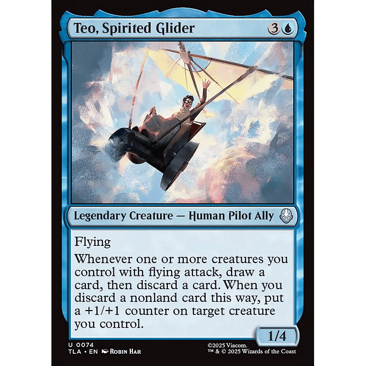 Teo, Spirited Glider | Inglés | NM | TLA 1